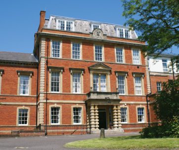 Exterior view of Royal Buckinghamshire Hospital