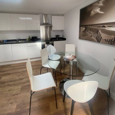 Kitchen in guest flat