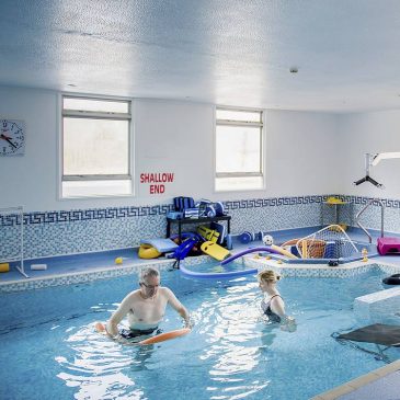 Overview of hydrotherapy pool