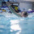 Swimming in the Royal Bucks hydrotherapy pool