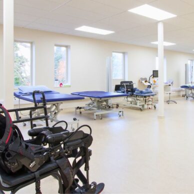 Therapy gym at the Royal Buckinghamshire Hospital