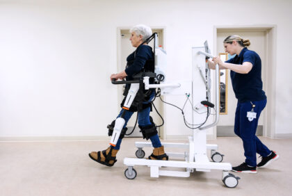 Exoskeleton for spinal injury recovery
