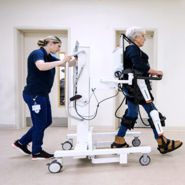 Exoskeleton in action
