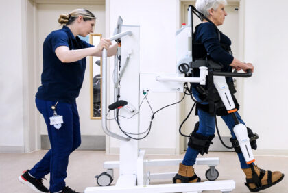 Exoskeleton in action